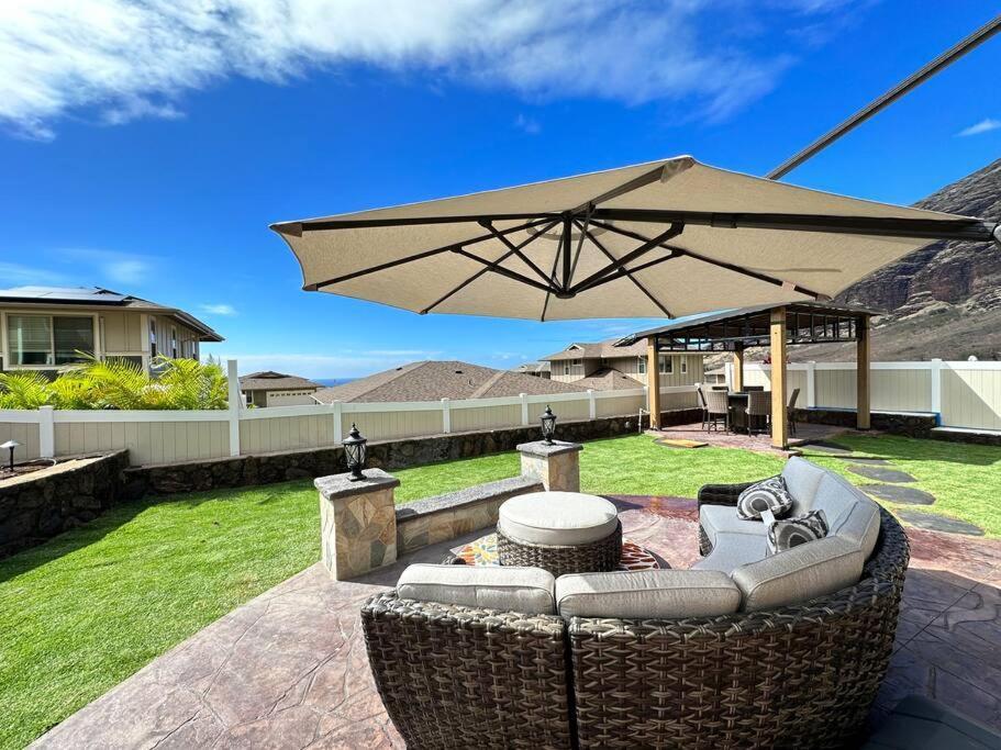 New 4 Bedroom Home With Ocean And Gorgeous Mountain Views In The Gated Community Of Mauna Olu Waianae Kültér fotó