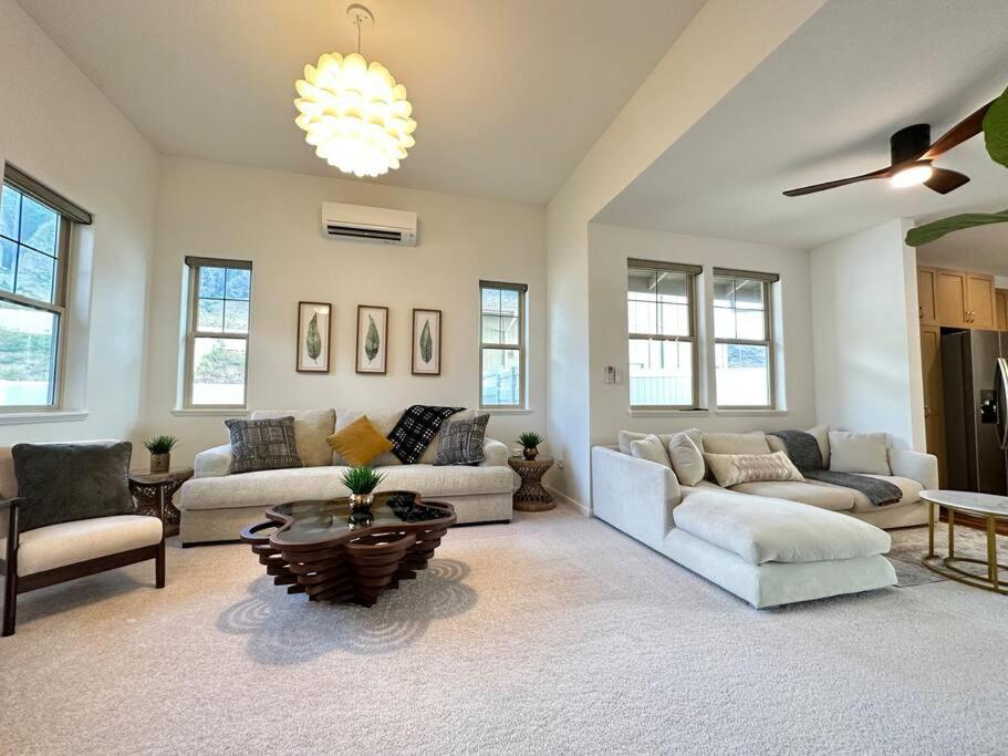 New 4 Bedroom Home With Ocean And Gorgeous Mountain Views In The Gated Community Of Mauna Olu Waianae Kültér fotó