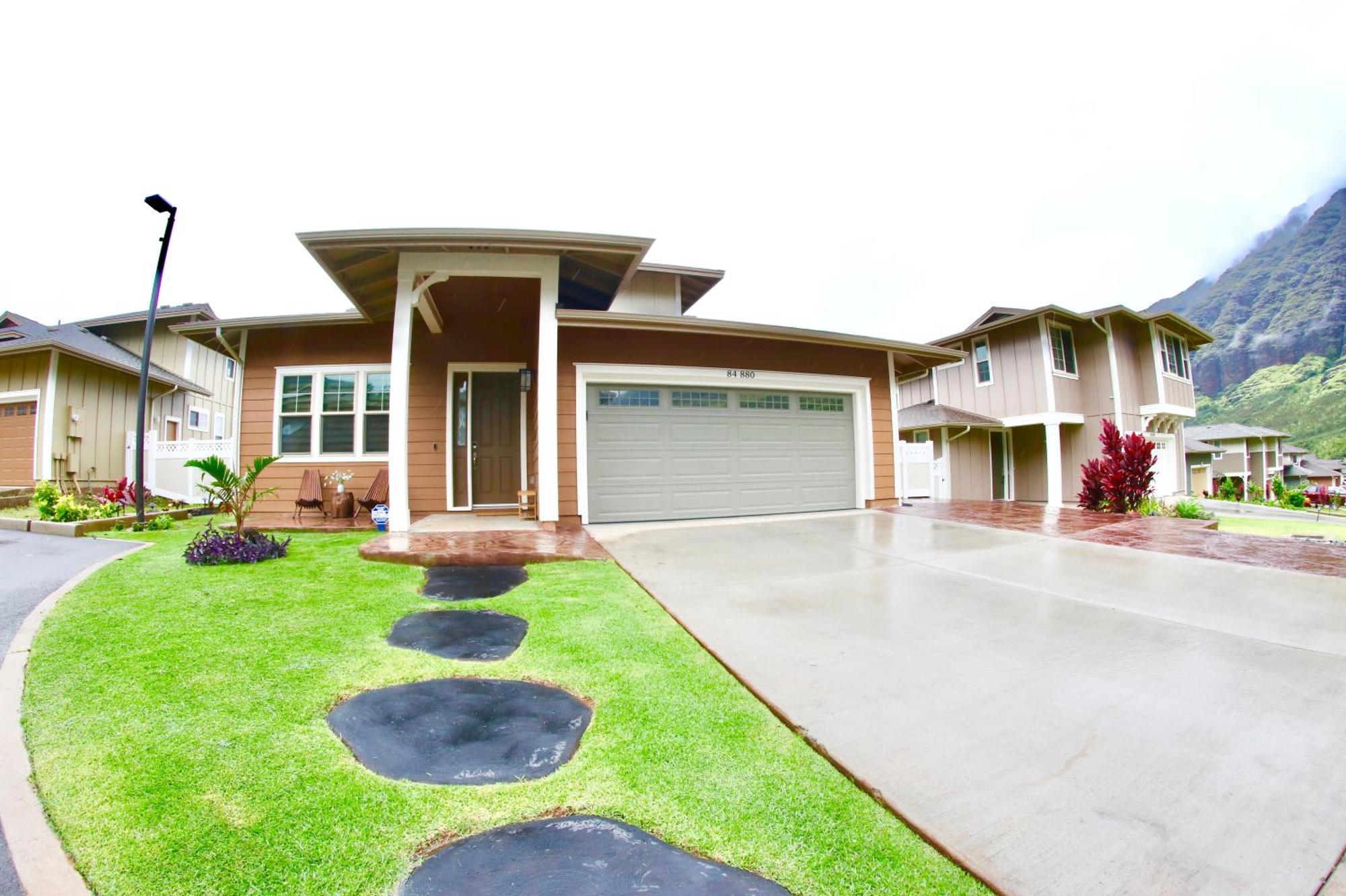 New 4 Bedroom Home With Ocean And Gorgeous Mountain Views In The Gated Community Of Mauna Olu Waianae Kültér fotó